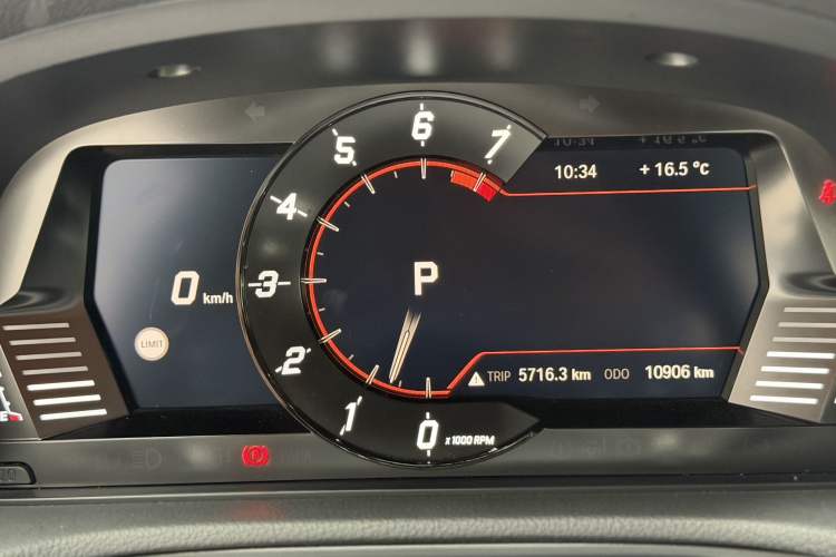 Used Toyota SUPRA 2022 GR SUPRA 3.0T Standard Model Odometer Close Up