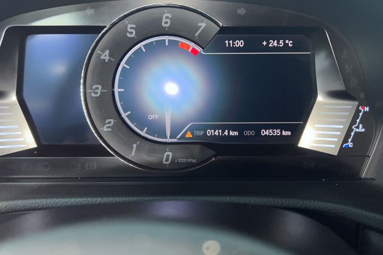 Used Toyota SUPRA 2022 Facelifted GR SUPRA 3.0T Standard Model Odometer Close Up