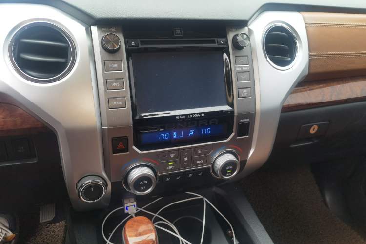Used Toyota Tundra 2014 5.7L 1794 Edition Audio And AC Panel