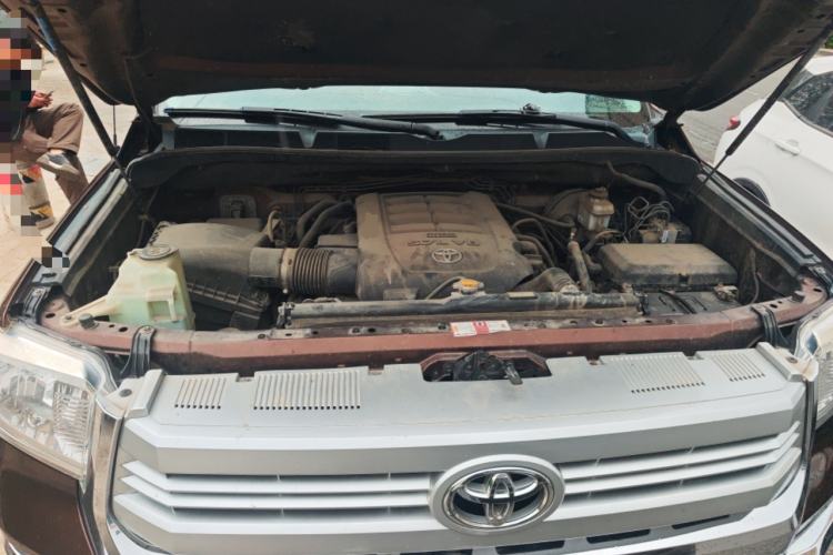 Used Toyota Tundra 2014 5.7L 1794 Edition Engine Bay