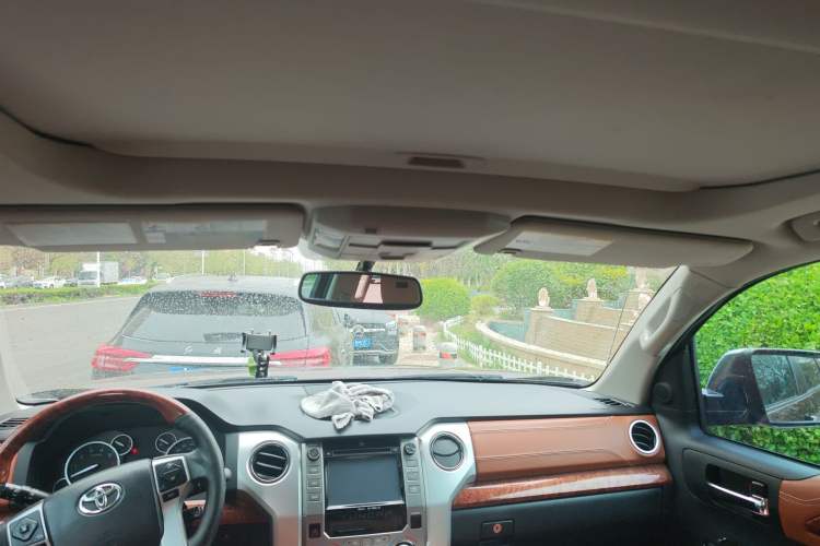 Used Toyota Tundra 2014 5.7L 1794 Edition Headliner