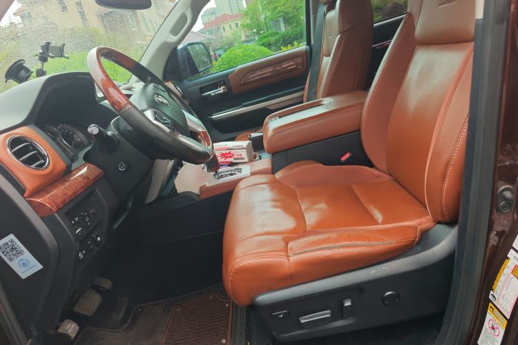 Used Toyota Tundra 2014 5.7L 1794 Edition Left Front Seat
