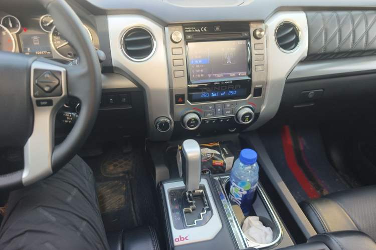 Used Toyota Tundra 2014 5.7L 1794 Edition Audio And AC Panel