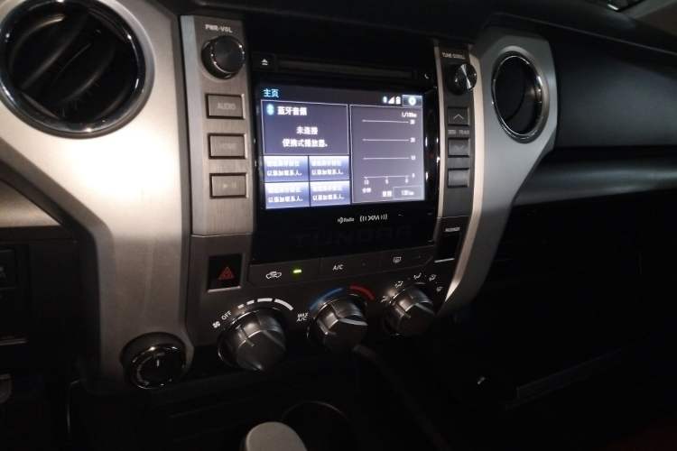 Used Toyota Tundra  Audio And AC Panel