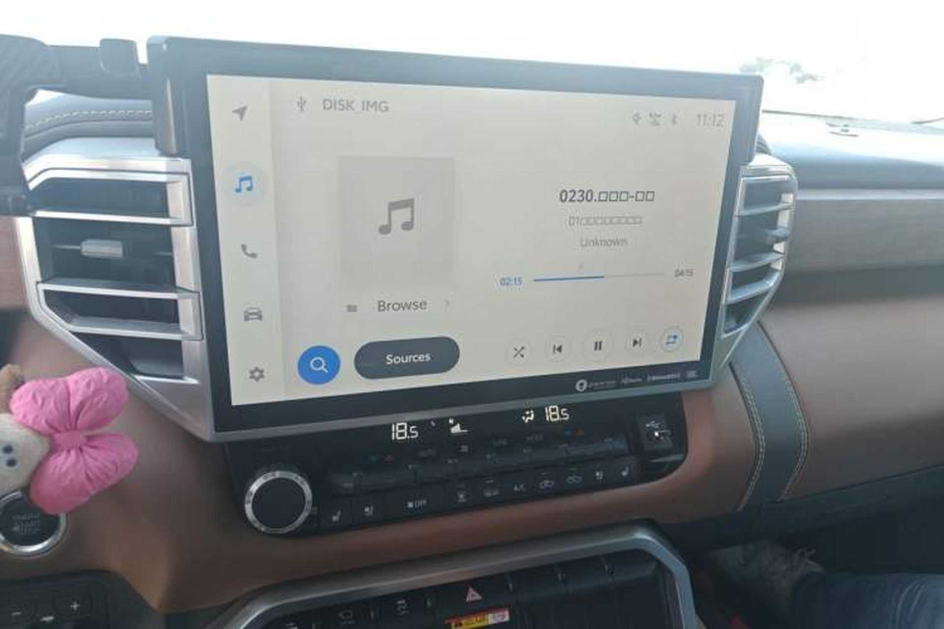Used Toyota Tundra  Audio And AC Panel