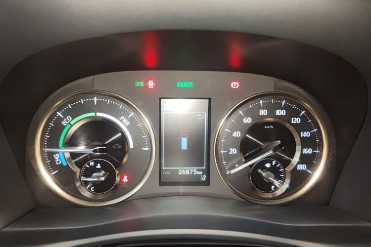 Used Toyota Vellfire 2020 Dual-Engine 2.5L Black Gold Limited Edition Instrument Cluster