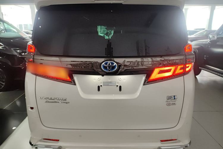 Used Toyota Vellfire 2020 Dual-Engine 2.5L Black Gold Limited Edition Rear