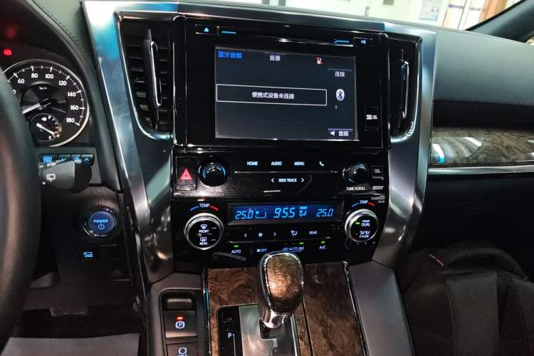 Used Toyota Vellfire 2019 Dual-Engine 2.5L HV Prestige Edition Audio And AC Panel
