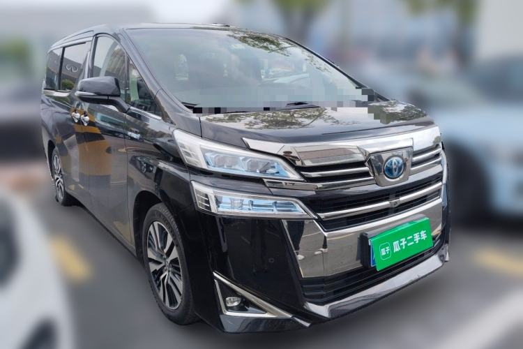 Used Toyota Vellfire 2019 Dual-Engine 2.5L HV Luxury Edition Front Right 45 Deg