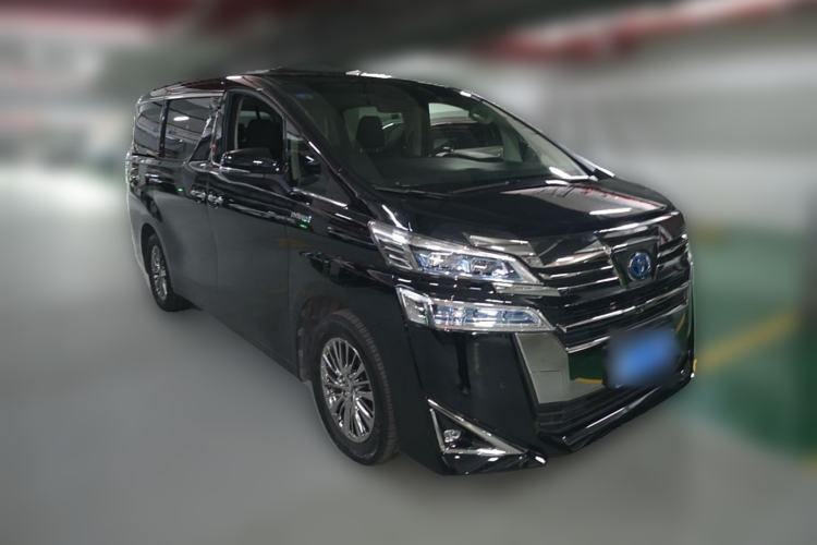 Used Toyota Vellfire 2019 Dual-Engine 2.5L HV Luxury Edition Front Right 45 Deg