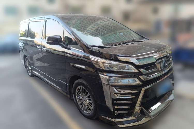 Used Toyota Vellfire 2019 Dual-Engine 2.5L HV Prestige Edition Front Right 45 Deg