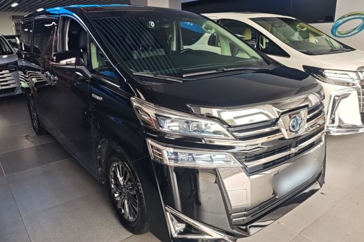 Used Toyota Vellfire 2019 Dual-Engine 2.5L HV Luxury Edition Front Right 45 Deg