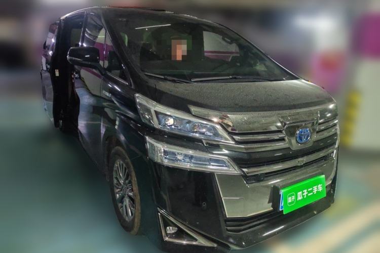 Used Toyota Vellfire 2019 Dual-Engine 2.5L HV Luxury Edition Front Right 45 Deg
