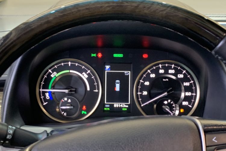 Used Toyota Vellfire 2019 Dual-Engine 2.5L HV Prestige Edition Odometer Close Up