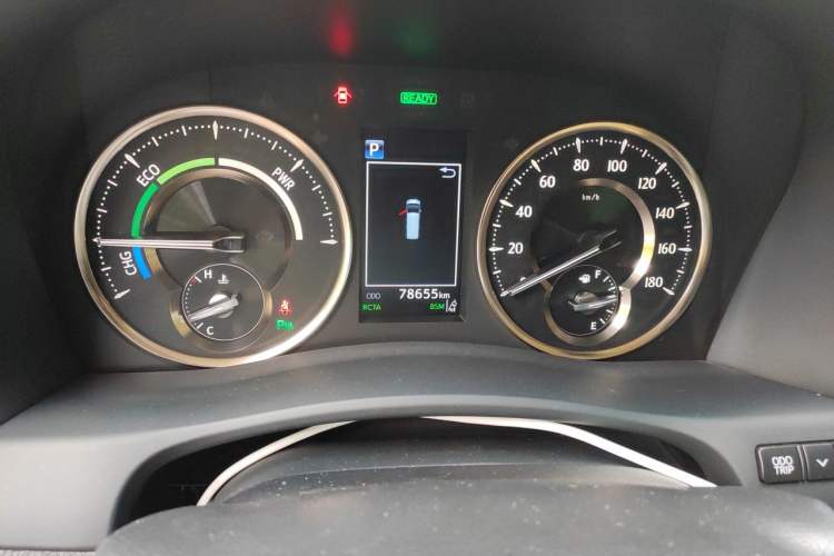 Used Toyota Vellfire 2019 Dual-Engine 2.5L HV Prestige Edition Odometer Close Up