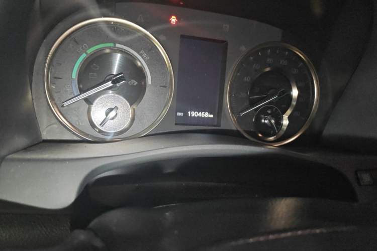 Used Toyota Vellfire 2019 Dual-Engine 2.5L HV Prestige Edition Odometer Close Up