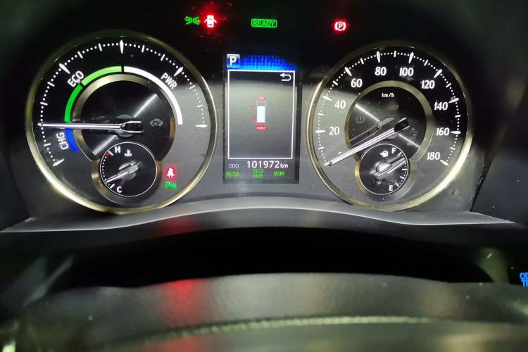 Used Toyota Vellfire 2019 Dual-Engine 2.5L HV Prestige Edition Odometer Close Up