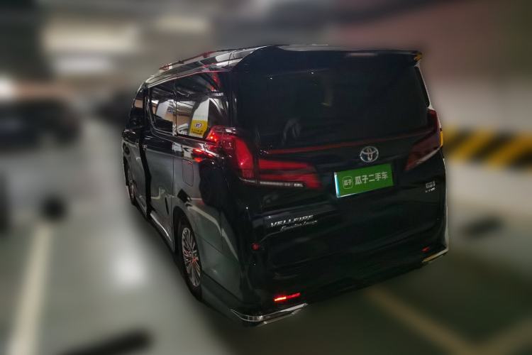 Used Toyota Vellfire 2019 Dual-Engine 2.5L HV Luxury Edition Rear Left 45 Deg