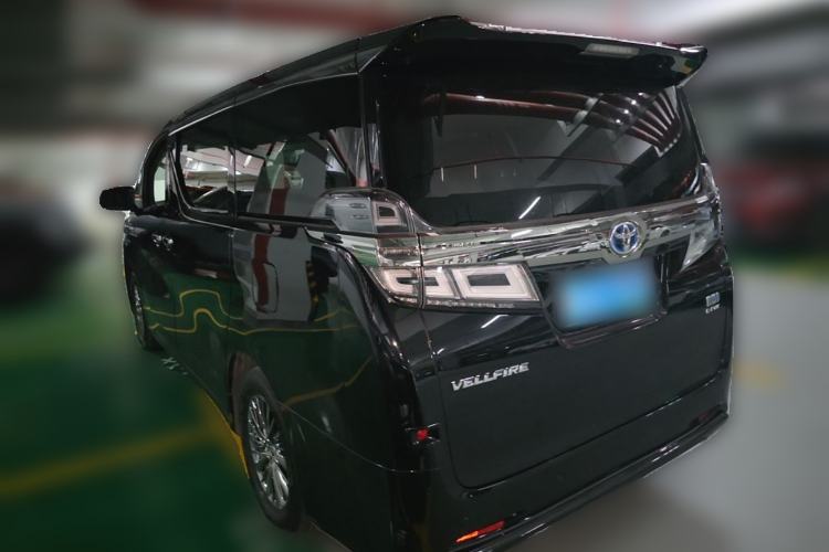 Used Toyota Vellfire 2019 Dual-Engine 2.5L HV Luxury Edition Rear Left 45 Deg