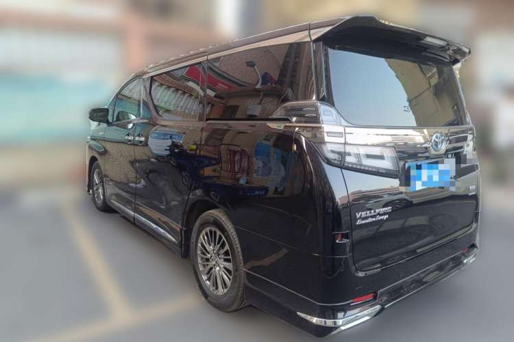 Used Toyota Vellfire 2019 Dual-Engine 2.5L HV Prestige Edition Rear Left 45 Deg