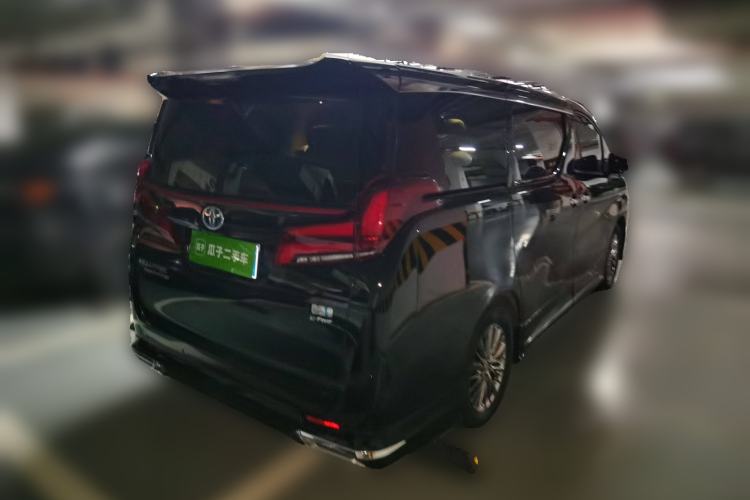 Used Toyota Vellfire 2019 Dual-Engine 2.5L HV Luxury Edition Rear Right 45 Deg
