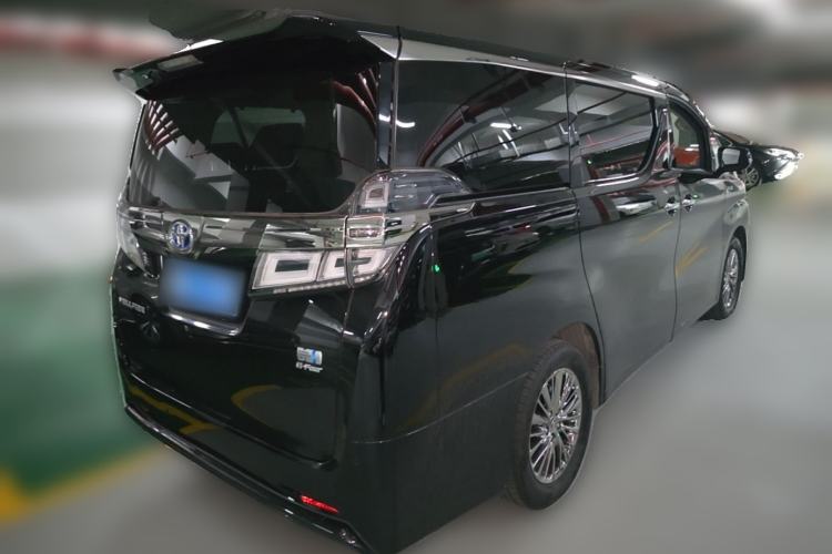 Used Toyota Vellfire 2019 Dual-Engine 2.5L HV Luxury Edition Rear Right 45 Deg