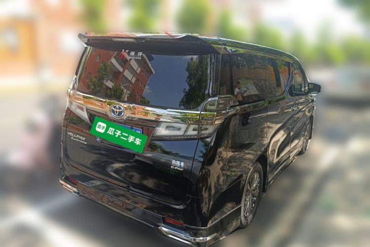 Used Toyota Vellfire 2019 Dual-Engine 2.5L HV Prestige Edition Rear Right 45 Deg
