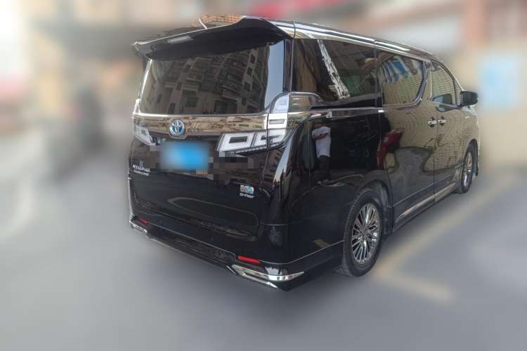 Used Toyota Vellfire 2019 Dual-Engine 2.5L HV Prestige Edition Rear Right 45 Deg