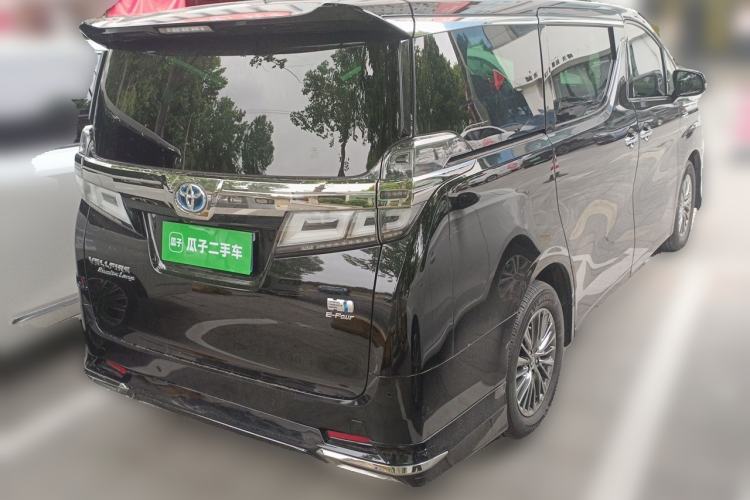 Used Toyota Vellfire 2019 Dual-Engine 2.5L HV Prestige Edition Rear Right 45 Deg