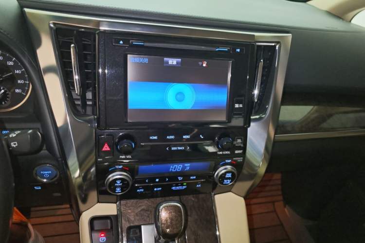 Used Toyota Vellfire 2019 Dual-Engine 2.5L HV Prestige Edition Audio And AC Panel