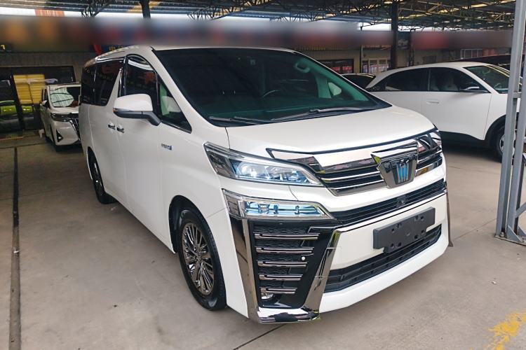 Used Toyota Vellfire 2019 Dual-Engine 2.5L HV Luxury Edition Front Right 45 Deg