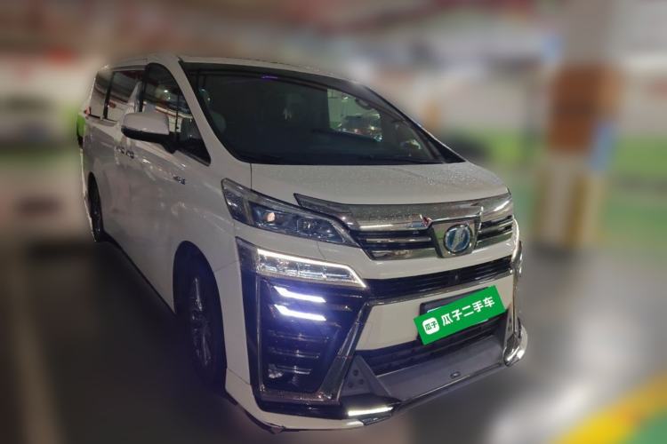 Used Toyota Vellfire 2019 Dual-Engine 2.5L HV Luxury Edition Front Right 45 Deg