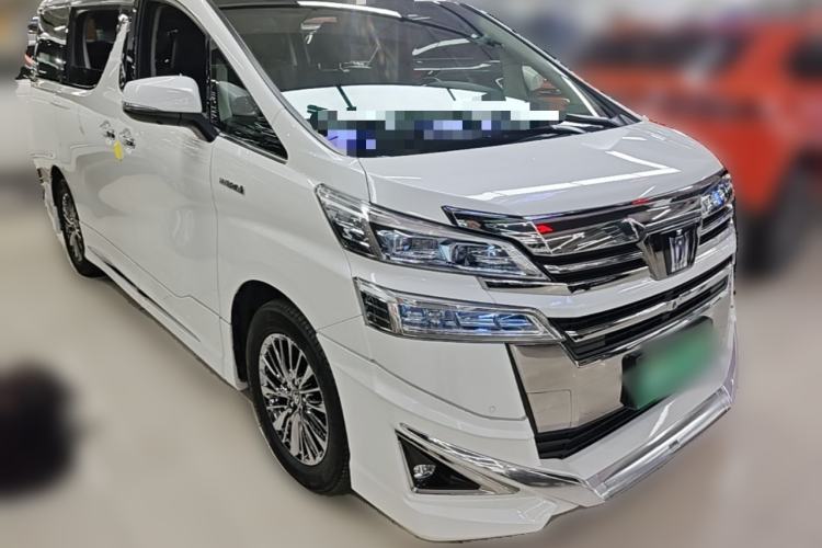 Used Toyota Vellfire 2019 Dual-Engine 2.5L HV Luxury Edition Front Right 45 Deg
