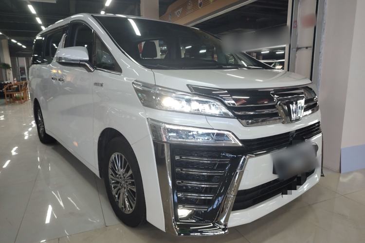 Used Toyota Vellfire 2019 Dual-Engine 2.5L HV Luxury Edition Front Right 45 Deg
