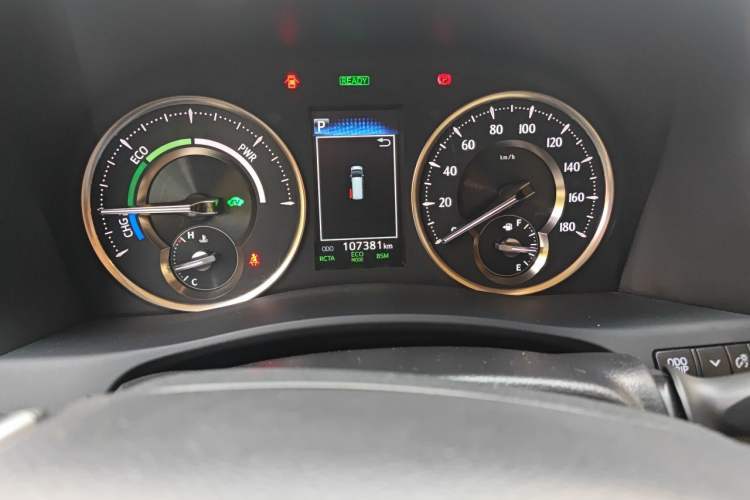 Used Toyota Vellfire 2019 Dual-Engine 2.5L HV Prestige Edition Odometer Close Up