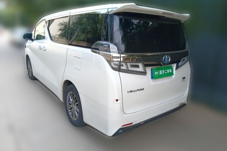 Used Toyota Vellfire 2019 Dual-Engine 2.5L HV Luxury Edition Rear Left 45 Deg