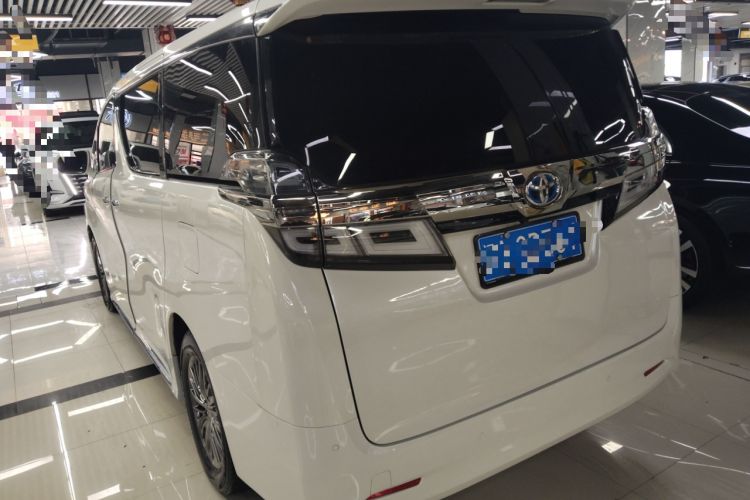 Used Toyota Vellfire 2019 Dual-Engine 2.5L HV Luxury Edition Rear Left 45 Deg