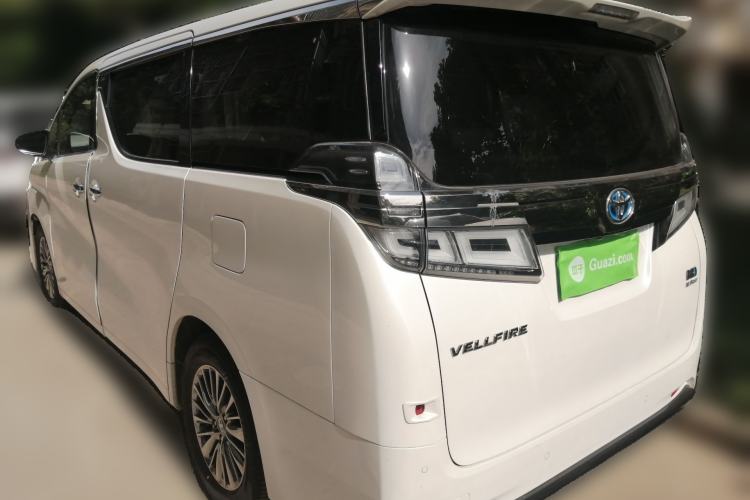 Used Toyota Vellfire 2019 Dual-Engine 2.5L HV Luxury Edition Rear Left 45 Deg