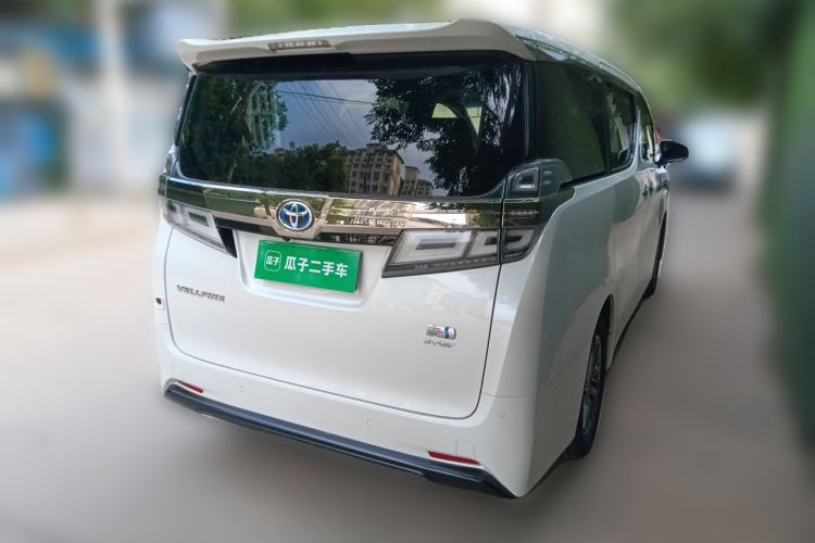 Used Toyota Vellfire 2019 Dual-Engine 2.5L HV Luxury Edition Rear Right 45 Deg
