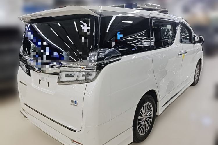 Used Toyota Vellfire 2019 Dual-Engine 2.5L HV Luxury Edition Rear Right 45 Deg