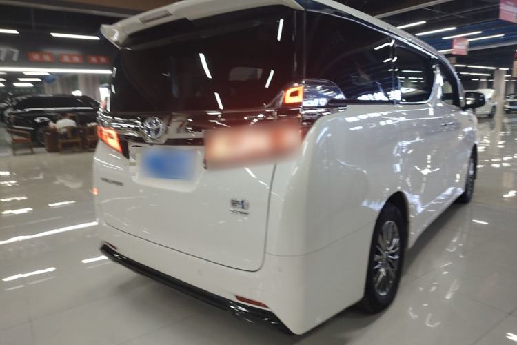 Used Toyota Vellfire 2019 Dual-Engine 2.5L HV Luxury Edition Rear Right 45 Deg