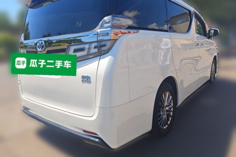 Used Toyota Vellfire 2019 Dual-Engine 2.5L HV Luxury Edition Rear Right 45 Deg