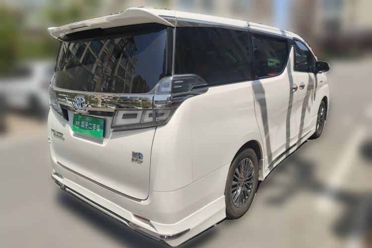 Used Toyota Vellfire 2019 Dual-Engine 2.5L HV Prestige Edition Rear Right 45 Deg