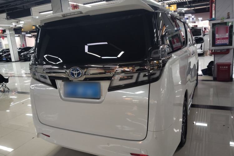 Used Toyota Vellfire 2019 Dual-Engine 2.5L HV Luxury Edition Rear Right 45 Deg
