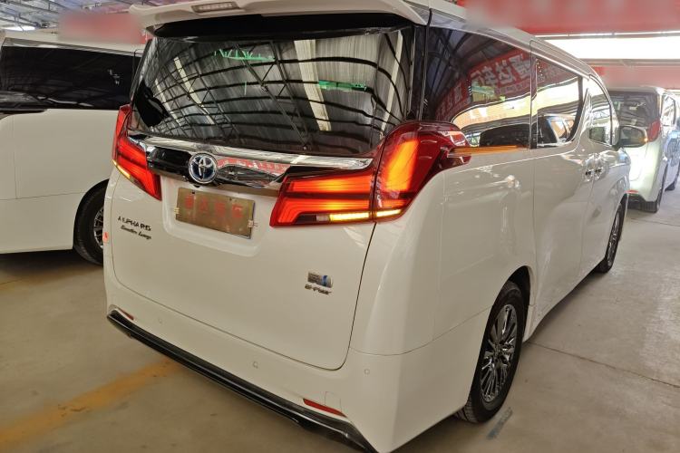 Used Toyota Vellfire 2019 Dual-Engine 2.5L HV Prestige Edition Rear Right 45 Deg