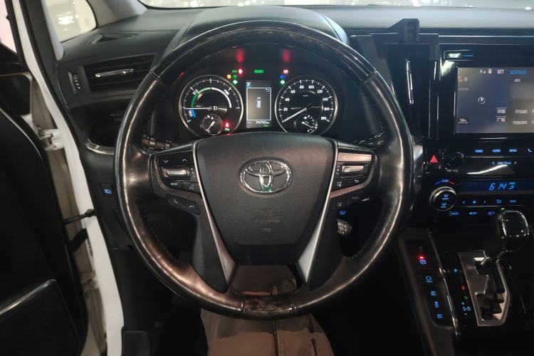 Used Toyota Vellfire 2019 Dual-Engine 2.5L HV Luxury Edition Steering Wheel