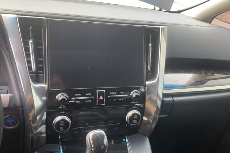 Used Toyota Vellfire 2020 Dual-Engine 2.5L HV Luxury Edition Audio And AC Panel