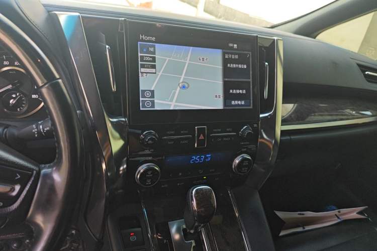 Used Toyota Vellfire 2020 Dual-Engine 2.5L HV Prestige Edition Audio And AC Panel