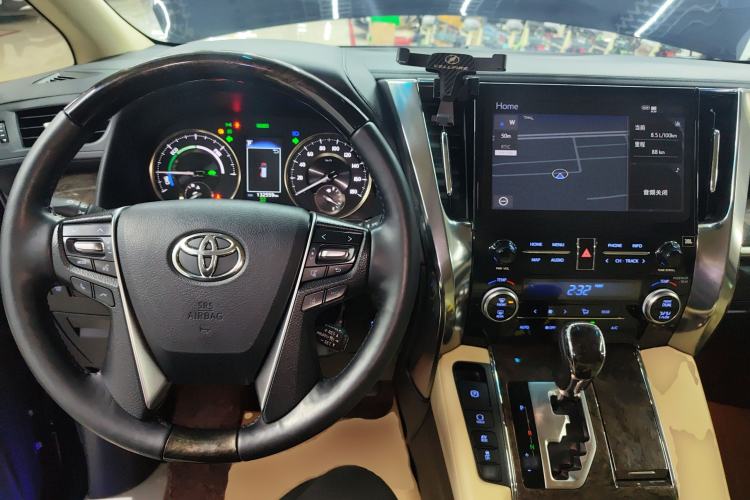 Used Toyota Vellfire 2020 Dual-Engine 2.5L HV Prestige Edition Center Console