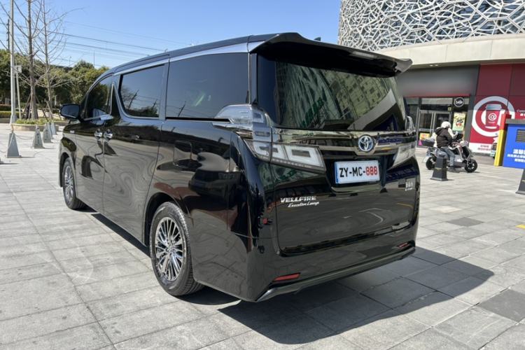 Used Toyota Vellfire 2020 Dual-Engine 2.5L Black Gold Limited Edition Exterior 6